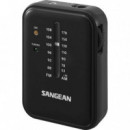 SANGEAN SR32 Radio Am/fm de Bolsillo con Auricular