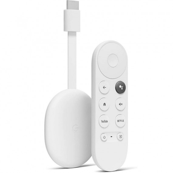 GOOGLE Chromecast con GOOGLE TV (hd) Nieve