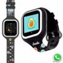 SAVEFAMILY Reloj Iconic 4G Plus Kids Wonderful Negro - Reloj con Localizador