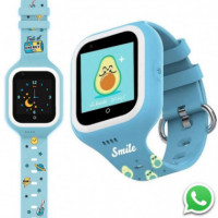 SAVEFAMILY Reloj Iconic 4G Plus Kids Wonderful Azul - Reloj con Localizador