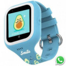 SAVEFAMILY Reloj Iconic 4G Plus Kids Wonderful Azul - Reloj con Localizador