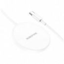 Cargador Magsafe 15W con Usb-c BOROFONE BQ17 Blanco