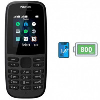 NOKIA 105 Ds 4 Th Edition Negro (TA-1174)