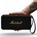 MARSHALL Middleton Altavoz Negro Latón Resistente Al Agua IP67