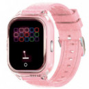 SAVEFAMILY Reloj Enjoy Smartwatch para Niños con 4G y GPS Rosa