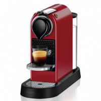 KRUPS XN7415ECO Cafetera Nespresso Citiz Rojo