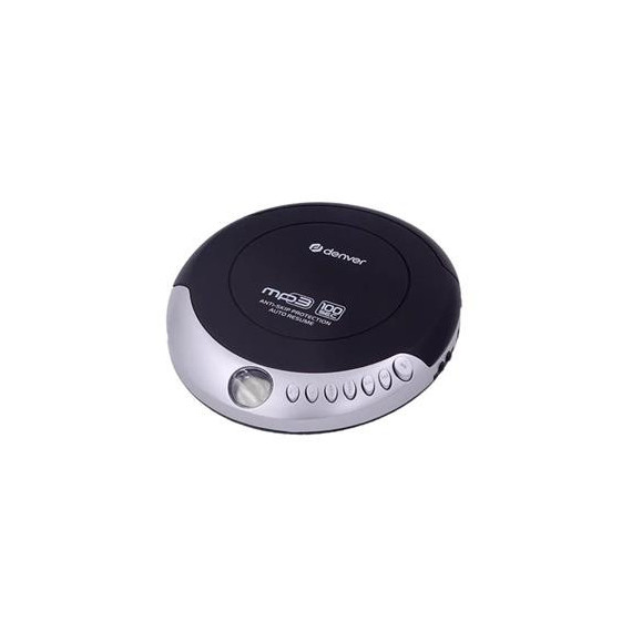 DENVER Reproductor CD Discman DMP-391 Negro