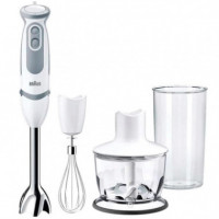 BRAUN MQ5235WH Batidora de Brazo 1.000W Kit 3 Accesorios