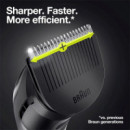 BRAUN SK3300 Cortapelo Recargable Kit 4-1