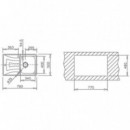 TEKA Universo Max 79 1C 1E Rev (79X50/77X48/17,5 Prof)