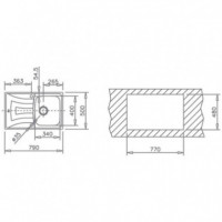 TEKA Universo Max 79 1C 1E Rev (79X50/77X48/17,5 Prof)