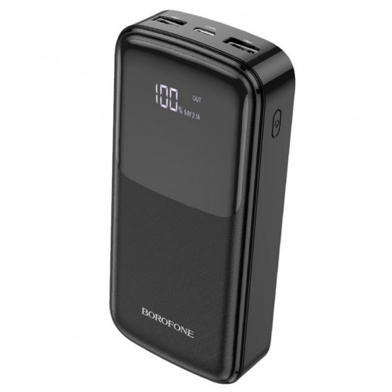 Powerbank 20.000 Mah BOROFONE BJ17A con Pantalla Lcd Negro