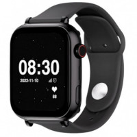 SAVEFAMILY Save Watch Black Is Black Silicone