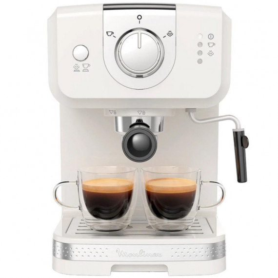 MOULINEX XP330A10 Opio Soleil Cafetera Express Retro de 15 Bares