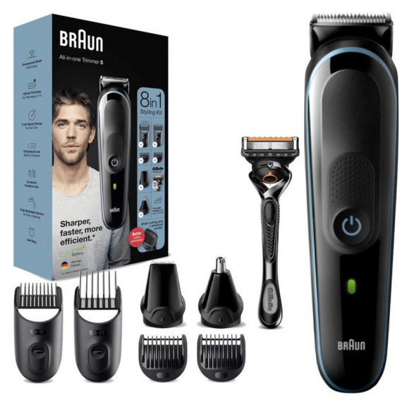 BRAUN MGK5365RECORTADORA Kit 8 Accesorios