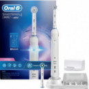 BRAUN Oral B Cepillo Pro Smart 4 4000 BLUETOOTH  Blanco con Estuche de Viaje (D601.525.3P)