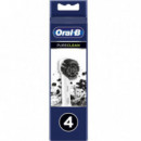 BRAUN Oral B Repuesto Pure-clean Charcoal Carbón Pack 4