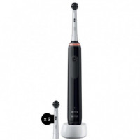 BRAUN Oral B Cepillo Pro 3 3000 Charcoal+ 2 Recambios  (D505.523.3)