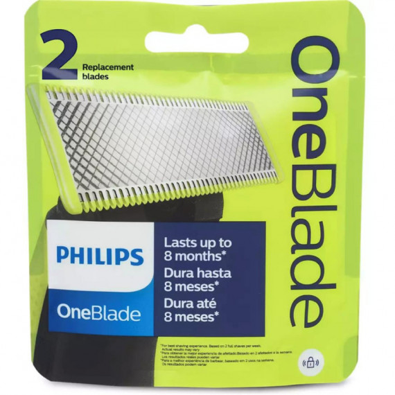 PHILIPS QP-220/51 Oneblade Cuchilla Pack 2 Unid