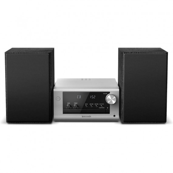 PANASONIC SC-PM700EG-S Microcadena de 80W con Cd, USB y BLUETOOTH