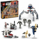 LEGO 75372 Pack de Combate: Soldado Clon y Droide de Combate