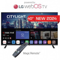 Televisor 40" STREAM SYSTEM Full HD  Smart TV Lg  Webos + Magic Remote