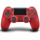 SONY PS4 Dualshock 4 Mando Inalámbrico Magma Red V2