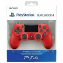 SONY PS4 Dualshock 4 Mando Inalámbrico Magma Red V2