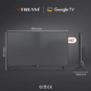 Televisor 40" STREAM SYSTEM Google TV Full HD (S40GTF2)