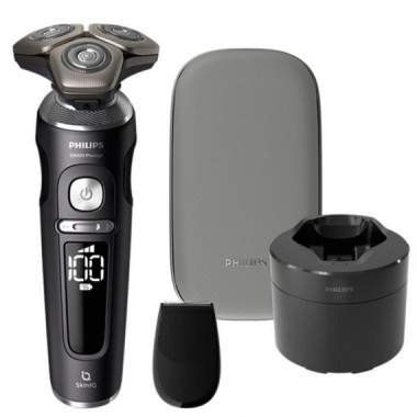 PHILIPS Afeitadora SP9840/32 Serie 9000 Prestige con Base de Limpieza