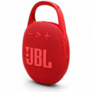 JBL Clip 5 Altavoz BLUETOOTH Rojo