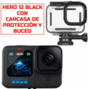 Gopro Hero 12 Negro+ Protective Housing (CHDHX-121-RW)  GOPRO