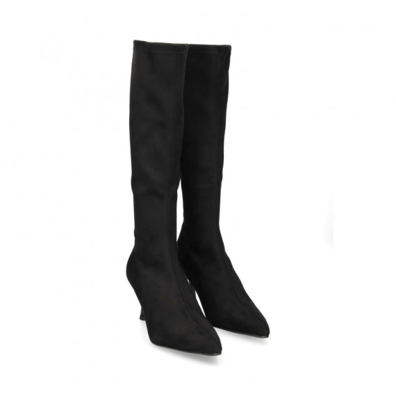 Bota ante Licra Negro  MISS ELASTIC