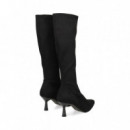 Bota ante Licra Negro  MISS ELASTIC