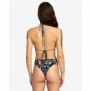 Outlet Braga Bikini Byrd High - M/10 Moody Blue  RVCA