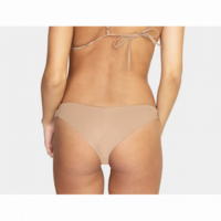 Outlet Braga Bikini Solid Cheeky - S - Wood  RVCA