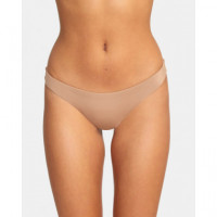 Outlet Braga Bikini Solid Cheeky - S - Wood  RVCA