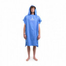 Poncho SURFLOGIC Microfibra Azul