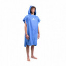 Poncho SURFLOGIC Microfibra Azul