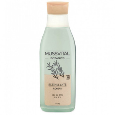 MUSSVITAL BOTANICS GEL ESTIMULANTE ROMERO 750ML