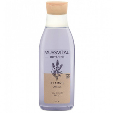 MUSSVITAL BOTANICS GEL RELAJANTE LAVANDA 750ML