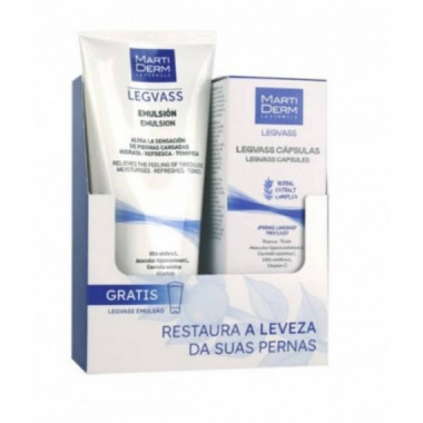 MARTIDERM PACK LEGVASS CAPSULAS + EMULSION