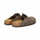 Zueco Fieltro de Lana Marron  BIRKENSTOCK