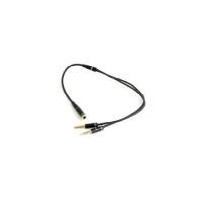 GEMBIRD Cable Adaptador de Audio Mas Microfono de 3,5MM a 2 de 3,5MM 0,2M