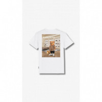 Camiseta BARON FILOU Backprint Lxxxvii Blanco