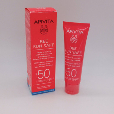 APIVITA BEE SUN SAFE ANTIEDAD MANCHAS SPF50 50ML