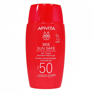 APIVITA BEE SUN SAFE FLUIDO FACIAL T.SECO SPF50