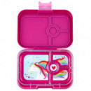 Fiambrera YUMBOX/4 Power Pink/unicorn Tray  YUMBOX