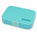 Fiambrera YUMBOX/4 Misty Aqua/rainbow Tray  YUMBOX