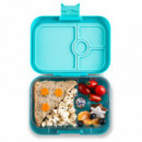 Fiambrera YUMBOX/4 Misty Aqua/rainbow Tray  YUMBOX